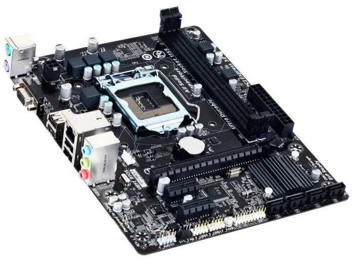 Материнська плата Gigabyte GA-H61M-D1 / Socket LGA1155 / ОЕМ Bulk - зображення 2