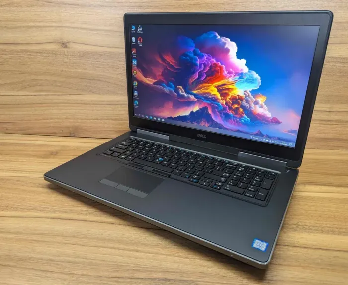 Мобільна робоча станція Dell Precision 7720 / 17.3" (1600x900) TN / Intel Core i7-7820HQ (4 (8) ядра по 2.9 - 3.9 GHz) / 16 GB DDR4 / 512 GB SSD + 750 GB HDD / nVidia Quadro M1200, 4 GB GDDR5, 128-bit / HDMI / Windows 10 б/в - зображення 5