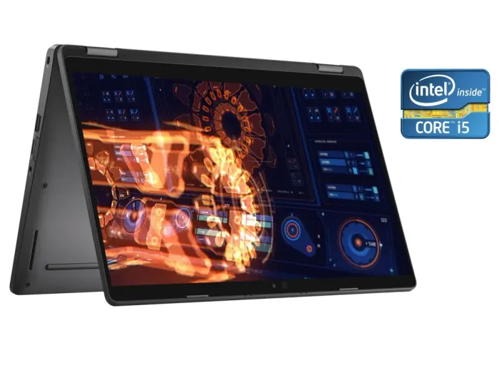 Ультрабук-трансформер Dell Latitude 5300 2-in-1 / 13.3" (1920x1080) IPS Touch / Intel Core i5-8365U (4 (8) ядра по 1.6 - 4.1 GHz) / 8 GB DDR4 / 256 GB SSD / Intel UHD Graphics / WebCam б/в - зображення 1