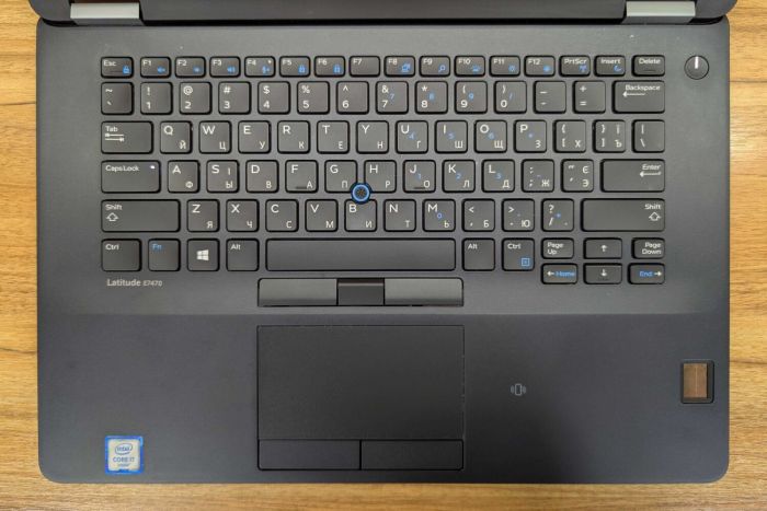 Ультрабук Dell Latitude E7470 / 14" (1920x1080) IPS / Intel Core i7-6600U (2 (4) ядра по 2.6 - 3.4 GHz) / 8 GB DDR4 / 256 GB SSD / Intel HD Graphics 520 / HDMI / Windows 10 б/в - зображення 3