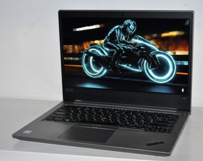 Ноутбук Б-клас Lenovo ThinkPad E480 / 14" (1920x1080) IPS / Intel Core i5-7200U (2 (4) ядра по 2.5 - 3.1 GHz) / 16 GB DDR4 / 480 GB SSD / Intel UHD Graphics 620 / WebCam / Windows 11 Pro б/в - зображення 3