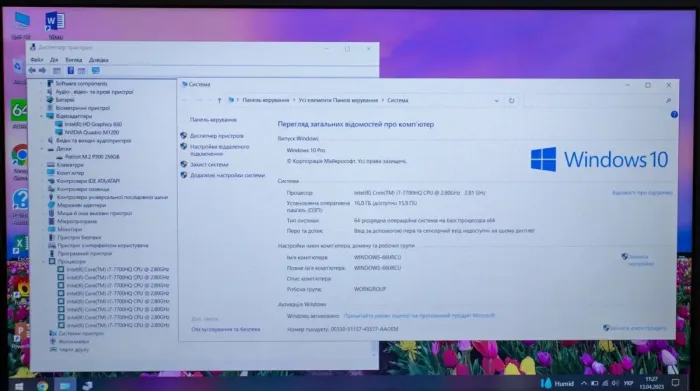Робоча станція Б-класс HP Zbook 15 G4 / 15.6" IPS / Intel Core i7-7700HQ (4(8) ядра по 2.8-3.8 GHz) / 16GB DDR4 / 256GB SSD / Quadro M1200, 4GB GDDR5, 128-bit / WebCam / HDMI б/в - зображення 6