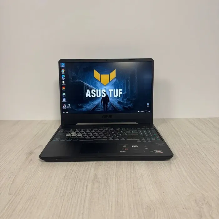 Ігровий ноутбук Asus TUF FX505DT / 15,6" (1920x1080) IPS / AMD Ryzen 5 3550H (4 (8) ядра по 2,1 - 3,7 ГГц) / 8 ГБ DDR4 / 512 ГБ SSD / nVidia GeForce GTX 1650, 4 ГБ GDDR5, 128-біт / Веб-камера б/в - зображення 2