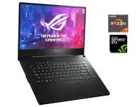 Ігровий ноутбук Б-клас Asus ROG Zephyrus GA502DU / 15.6" (1920x1080) IPS / AMD Ryzen 7 3750H (4 (8) ядра по 2.3 - 4.0 GHz) / 16 GB DDR4 / 512 GB SSD / nVidia GeForce GTX 1660 Ti Max-Q, 6 GB GDDR6, 192-bit б/в