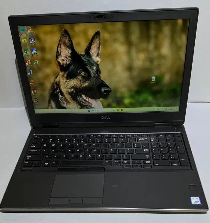 Мобільна робоча станція Dell Precision 7540 / 15,6" (1920x1080) IPS / Intel Core i9-9980HK (8 (16) ядер по 2,4 - 5,0 ГГц) / 32 ГБ DDR4 / 256 ГБ SSD + 256 ГБ SSD / nVidia Quadro RTX 3000, 6 ГБ GDDR6, 192-біт / WebCam / Win 11 Home б/в - зображення 2