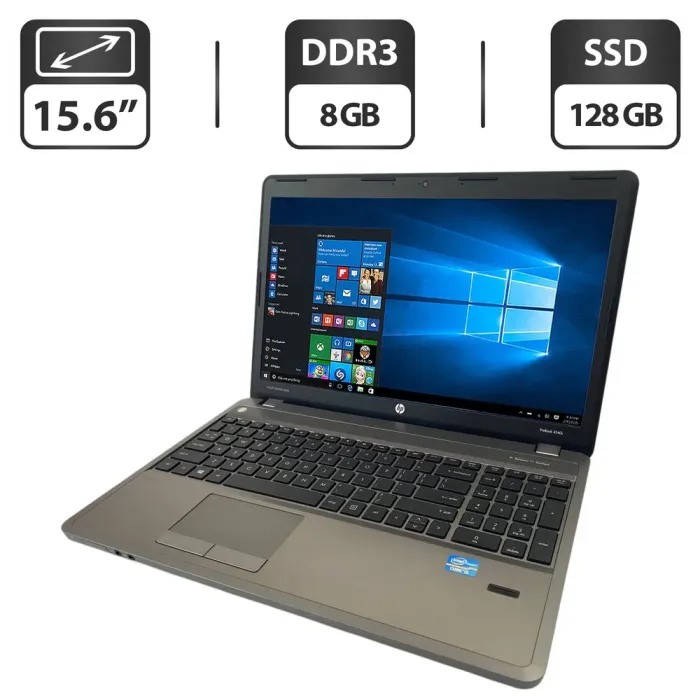 Ноутбук HP ProBook 4540s / 15.6 (1366x768) TN / Intel Core i5-3210M (2 (4) ядра по 2.5 - 3.1 GHz) / 8 GB DDR3 / 128 GB SSD / Intel HD Graphics 4000 / WebCam б/в - зображення 1