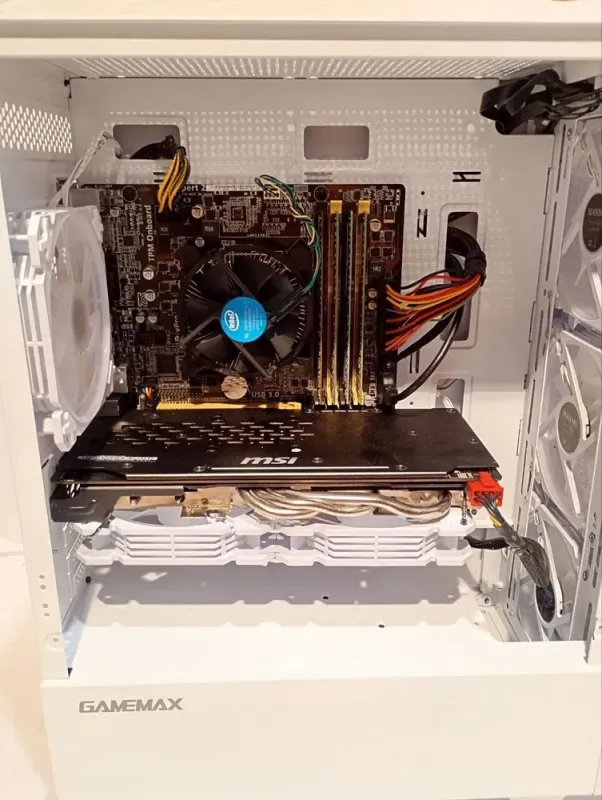 Ігровий ПК Asus Q87M-E Tower / Intel Xeon E3-1241 v3 (4 (8) ядра по 3.5 - 3.9 GHz) / 16 GB DDR3 / 256 GB SSD + 1000 GB HDD / AMD Radeon RX 580 Gaming X, 8 GB GDDR5, 256-bit / 600W б/в - зображення 9