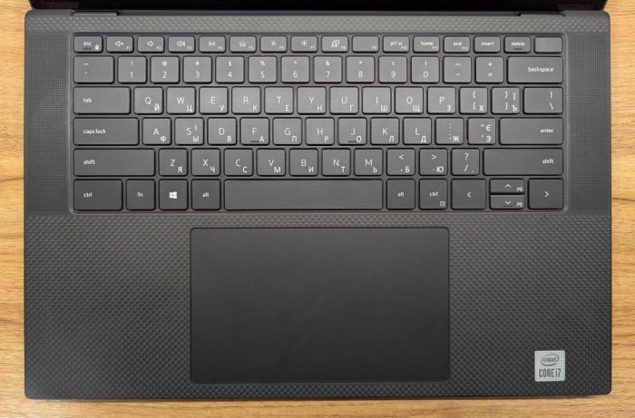 Ігровий ноутбук Dell XPS 15 9500 / 15,6" (3840x2160) IPS Touch / Intel Core i7-10750H (6 (12) ядер по 2,6 - 5,0 ГГц) / 16 ГБ DDR4 / 512 ГБ SSD / nVidia GeForce GTX 1650 Ti, 4 ГБ GDDR6, 128-біт / WebCam / Windows 10 б/в - зображення 3