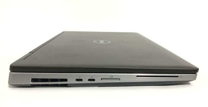 Мобільна робоча станція Dell Precision 7540 / 15.6" (1920x1080) IPS Touch / Intel Core i7-9850H (6 (12) ядер по 2.6 - 4.6 GHz) / 32 GB DDR4 / 512 GB SSD NVMe / nVidia Quadro T2000, 4 GB GDDR5, 128-bit / WebCam / Win 10 Pro б/в - зображення 4