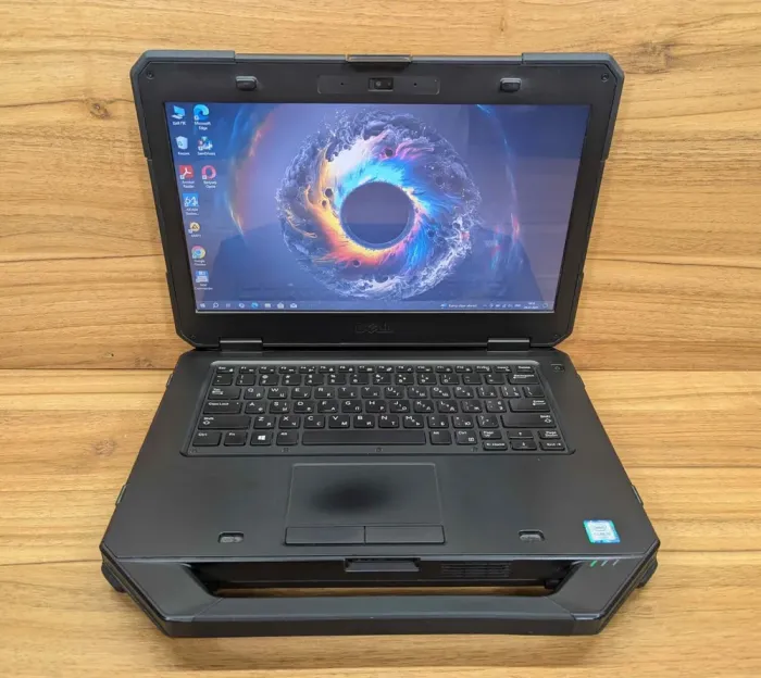 Захищений ноутбук Dell Latitude 14 Rugged 5414 / 14" (1366x768) TN / Intel Core i5-6300U (2 (4) ядра по 2.4 - 3.0 GHz) / 8 GB DDR4 / 256 GB SSD / Intel HD Graphics 520 / WebCam / HDMI / Windows 10 б/в - зображення 2