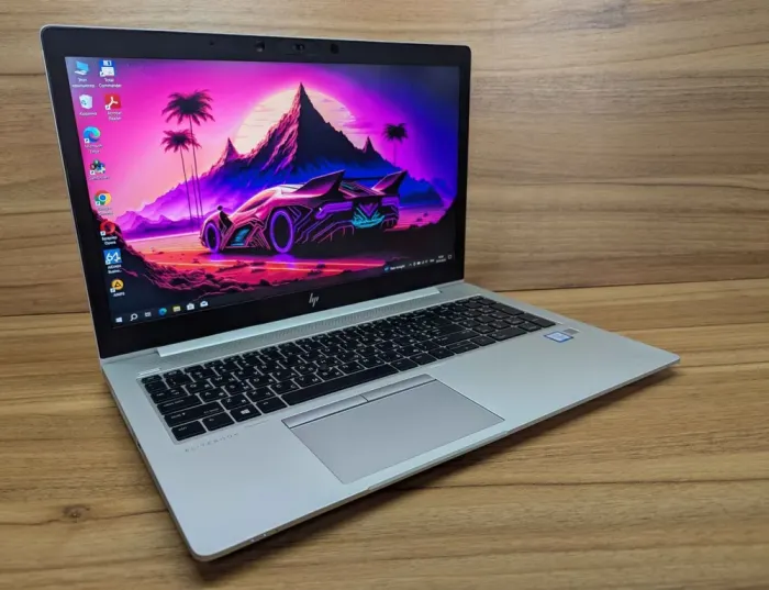 Ультрабук HP EliteBook 850 G5 / 15.6" (1920x1080) IPS / Intel Core i7-7600U (2 (4) ядра по 2.8 - 3.9 GHz) / 16 GB DDR4 / 1000 GB SSD / Intel HD Graphics 620 / WebCam / Fingerprint / Windows 10 б/в - зображення 4