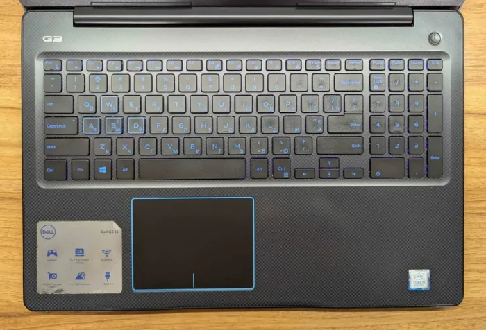 Ігровий ноутбук Dell G3 3579 / 15.6" (1920x1080) IPS / Intel Core i5-8300H (4 (8) ядра по 2.3 - 4.0 GHz) / 16 GB DDR4 / 512 GB SSD / nVidia GeForce GTX 1060, 6 GB GDDR5, 192-bit / WebCam / Windows 10 б/в - зображення 3