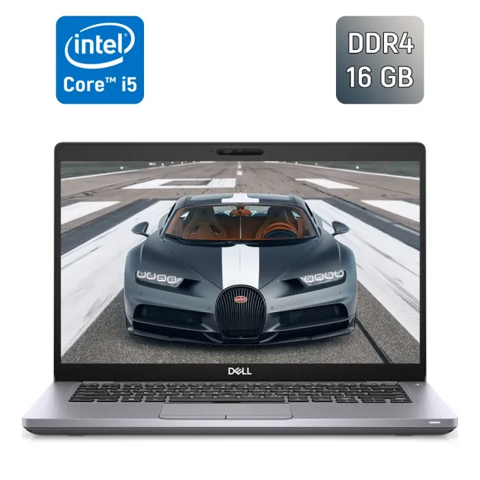 Ультрабук Dell Latitude 5410 / 14" (1920x1080) IPS / Intel Core i5-10310U (4 (8) ядра по 1.7 - 4.4 GHz) / 16 GB DDR4 / 512 GB SSD / Intel UHD Graphics / HDMI / Windows 10 б/в - зображення 1