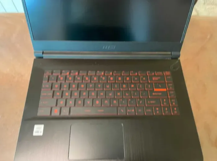 Ігровий ноутбук Б-клас MSI GF65 Thin 10UE / 15.6" (1920x1080) IPS / Intel Core i5-10500H (6 (12) ядер по 2.5 - 4.5 GHz) / 16 GB DDR4 / 512 GB SSD / nVidia GeForce RTX 3060, 6 GB GDDR6, 192-bit / WebCam б/в - зображення 4