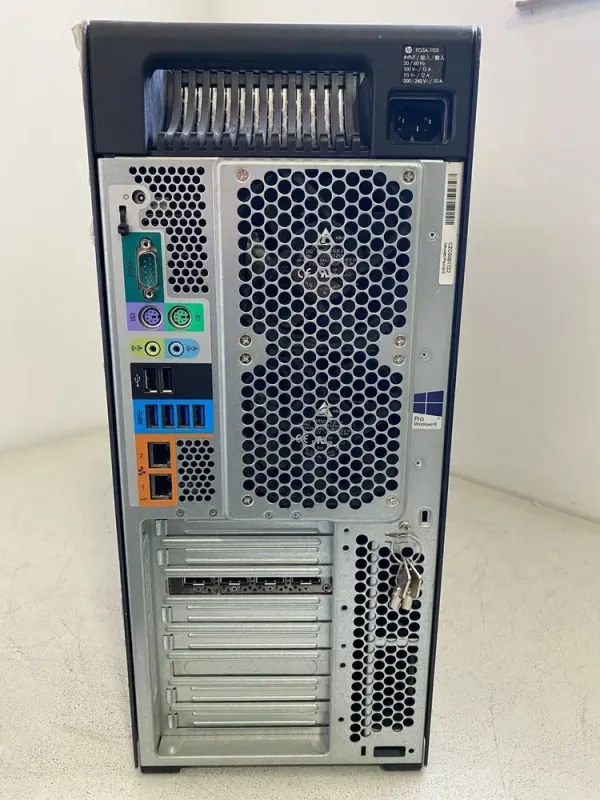 Робоча станція Б-клас HP Z840 Workstation Tower / 2x Intel Xeon E5-2697 v3 (14 (28) ядер по 2.6 - 3.6 GHz) / 64 GB DDR4 / 240 GB SSD / nVidia Quadro M4000, 8 GB GDDR5, 256-bit / DVD-ROM б/в - зображення 5