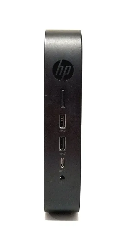 Неттоп HP t640 Thin Client USFF / AMD Ryzen R1505G (2 (4) ядра по 2.4 - 3.3 GHz) / 16 GB DDR4 / 128 GB SSD M.2 / AMD Picaso Graphics / 45W б/в - зображення 2