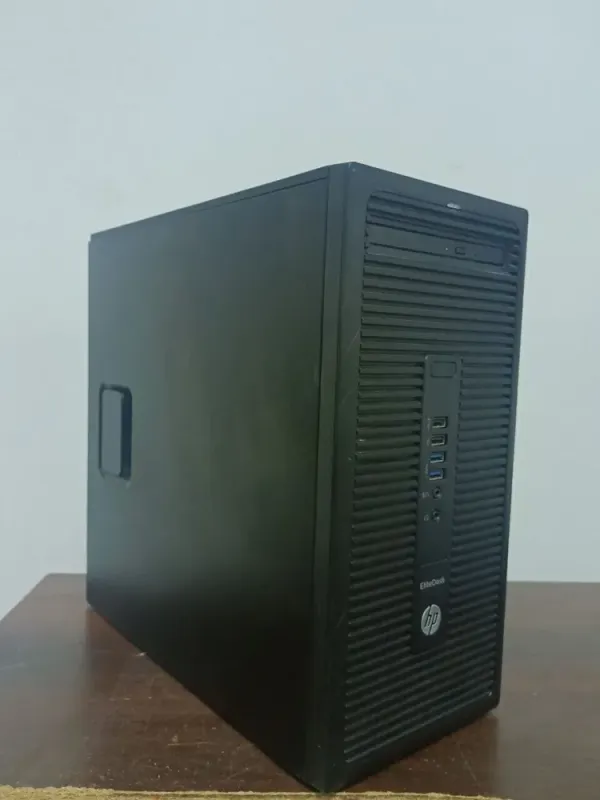 Комп'ютер HP EliteDesk 705 G3 Tower / AMD Pro A10-8770 (4 ядра по 3.5 - 3.8 GHz) / 8 GB DDR4 / NO HDD / AMD Radeon R7 Graphics / DVD-ROM / 240W б/в - зображення 4