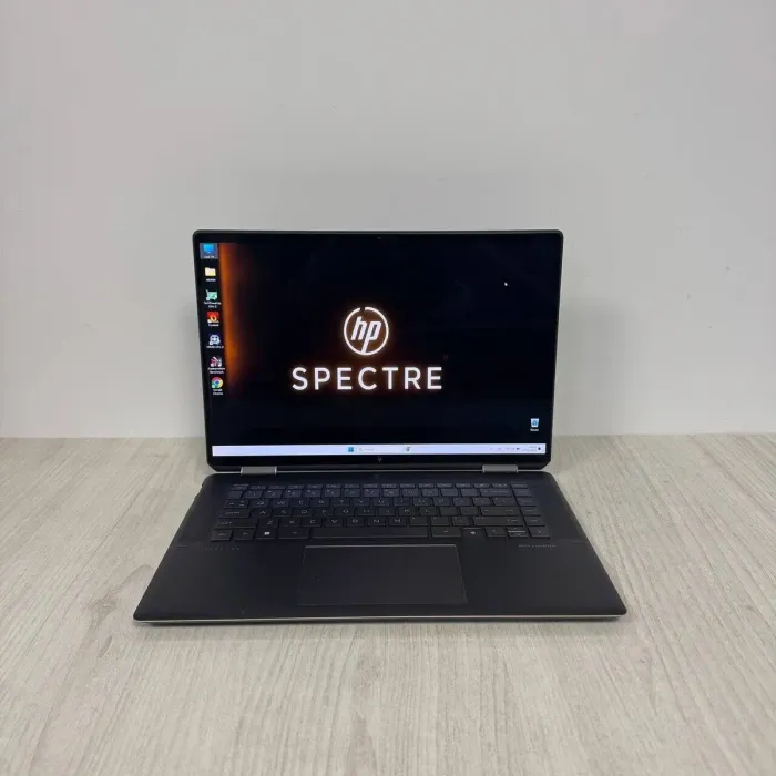 Ігровий ультрабук-трансформер HP Spectre x360 16-f2023dx / 16" (13840x2400) IPS Touch / Intel Core i7-1260P (12 (16) ядер по 2,1 - 4,7 ГГц) / 16 ГБ DDR4 / 512 ГБ SSD / Intel Arc A370M, 4 ГБ GDDR6, 64-біт б/в - зображення 2