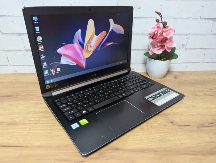 Ноутбук Б-клас Acer Aspire A515-51 / 15.6" (1920x1080) TN / Intel Core i5-7200U (2 (4) ядра по 2.5 - 3.1 GHz) / 16 GB DDR4 / 128 GB SSD / nVidia GeForce 940MX, 2 GB GDDR5, 64-bit / WebCam б/в - зображення 4
