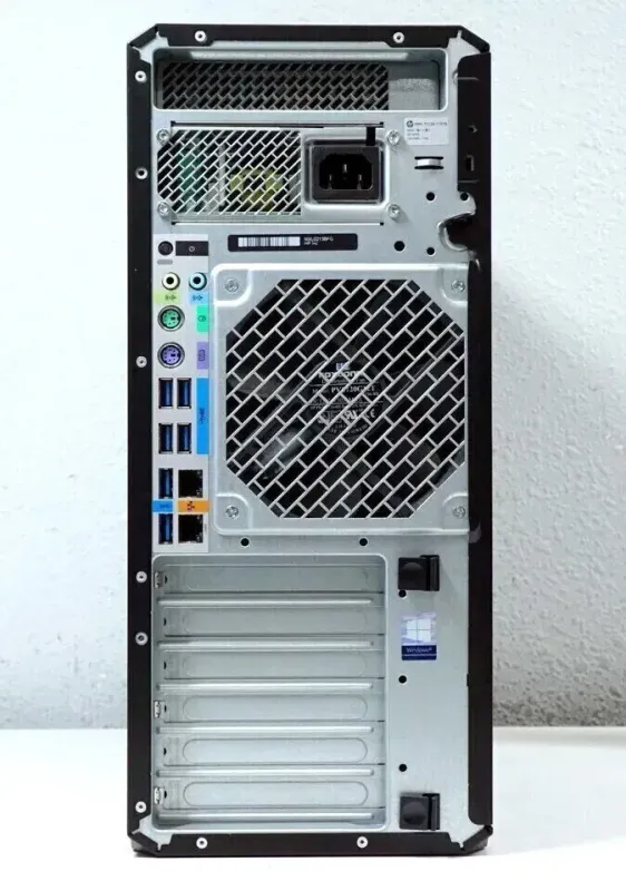 Робоча станція HP Z4 G4 Workstation Tower / Intel Xeon W-2123 (4 (8) ядра по 3.6 - 3.9 GHz) / 64 GB DDR4 / 256 GB SSD M.2 / no video card / DVD-ROM б/в - зображення 3