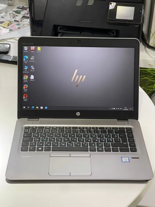 Ноутбук HP EliteBook 840 G4 / 14" TN / Intel Core i5-7200U (2(4) ядра по 2.5-3.1GHz) / 8GB DDR4 / 240GB SSD / HD Graphics 620 / WebCam б/в - зображення 2