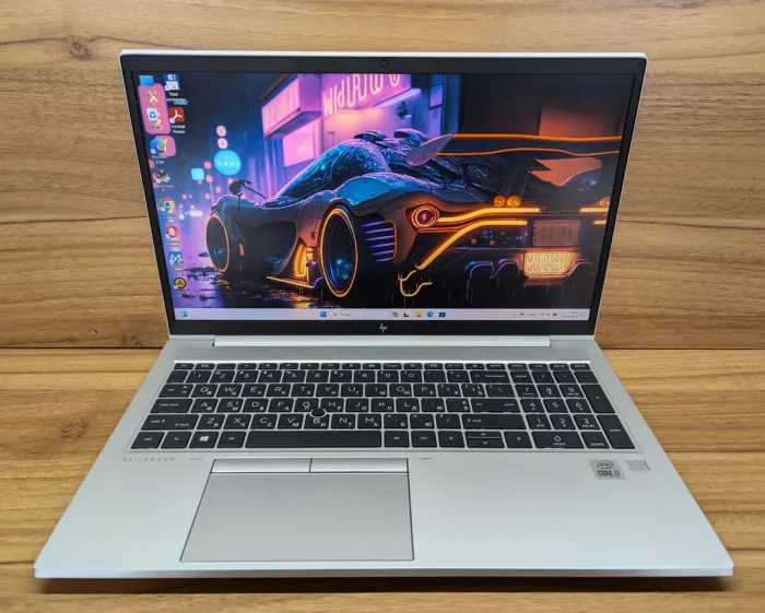 Ультрабук HP EliteBook 850 G7 / 15.6" (1920x1080) IPS / Intel Core i7-10610U (4 (8) ядра по 1.8 - 4.9 GHz) / 16 GB DDR4 / 480 GB SSD / Intel UHD Graphics / Fingerprint / WebCam / Windows 10 б/в - зображення 2