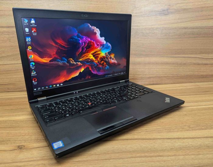 Мобільна робоча станція Б-клас Lenovo ThinkPad P52 / 15.6" (1920x1080) IPS / Intel Xeon E-2176M (6 (12) ядер по 2.7 - 4.4 GHz) / 32 GB DDR4 / 512 GB SSD / nVidia Quadro P2000, 4 GB GDDR5, 128-bit / TouchID / WebCam / Windows 10 б/в - зображення 5