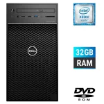 Комп'ютер Б-клас Dell Precision 3630 Tower / Intel Xeon E-2186G (6 (12) ядер по 3.8 - 4.7 GHz) / 32 GB DDR4 / no HDD / Intel UHD Graphics P630 / 460W / DVD-ROM / DisplayPort / HDMI б/в