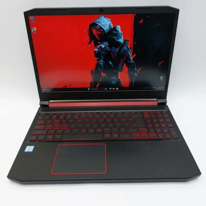 Ігровий ноутбук Acer Nitro 5 AN515-54 / 15.6" (1920x1080) IPS / Intel Core i5-9300H (4 (8) ядра по 2.4 - 4.1 GHz) / 16 GB DDR4 / 512 GB SSD / nVidia GeForce GTX 1050, 3 GB GDDR5, 96-bit / WebCam / Win 11 Pro б/в - зображення 2