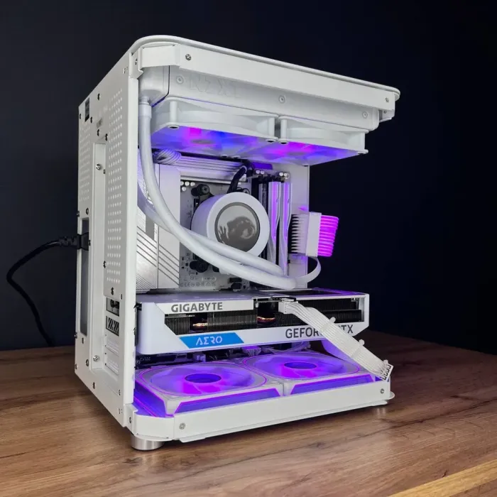 Збірка під замовлення: комп'ютер Jonsbo TK-1 White Tower / AMD Ryzen 5 7500F Tray (6 (12) ядер по 3.7 - 5.0 GHz) / 32 GB DDR5 / 1000 GB SSD M.2 / nVidia GeForce RTX 4060 Ti, 8 GB GDDR6, 128-bit / 850W - зображення 7