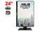 Монітор Asus BE24WQLB / 24" (1920x1200) IPS / 1x HDMI, 1x DP, 1x VGA, 3x USB 2.0, 2x Audio / 2х 2W / VESA 100x100 / Pivot б/в
