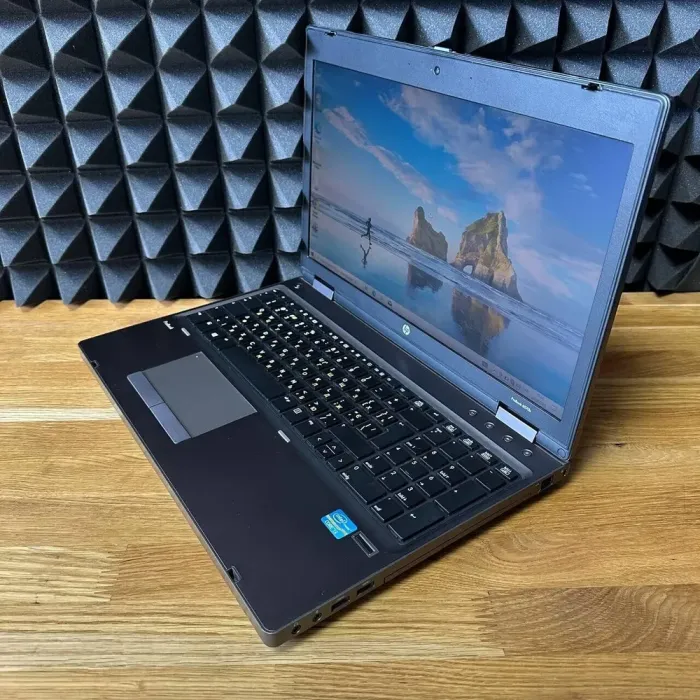 Ноутбук HP ProBook 6570b / 15.6" (1366x768) TN / Intel Core i3-2370M (2 (4) ядра по 2.4 GHz) / 8 GB DDR3 / 128 GB SSD / Intel HD Graphics 3000 / WebCam / DVD-ROM б/в - зображення 4