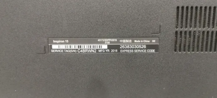 Ноутбук Dell Inspirion 15 5100 / 15.6" TN / Core i5-7200U (2(4) ядра по 2.5-3.1GHz) / 8GB DDR4 / 1000GB HDD / HD Graphics 620 / WebCam / АКБ NEW б/в - зображення 8
