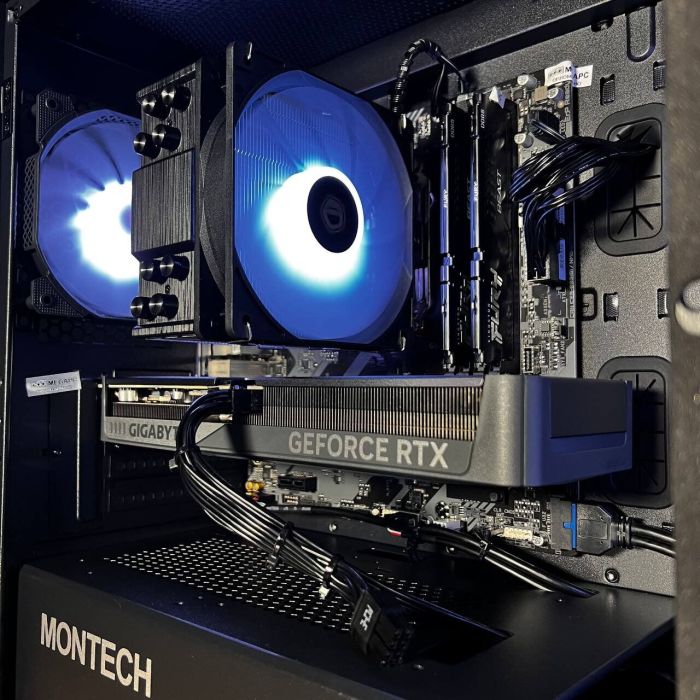 Збірка на замовлення: ігровий ПК Montech Air 100 ARGB Black Tower / AMD Ryzen 5 7500F (6 (12) ядер по 3,7 - 5,0 ГГц) / 32 ГБ DDR5 / 1000 ГБ SSD M.2 / nVidia GeForce RTX 5060 Ti, 16 ГБ GDDR7, 128-bit / 650W - зображення 3