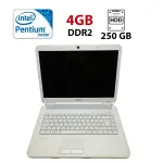 Ноутбук Sony NS10 / 15.4" (1280x800 ) TN / Intel Pentium T4500 (2 ядра по 2.3 GHz) / 4 GB DDR2 / 250 GB HDD / Intel HD Graphics / WebCam б/в