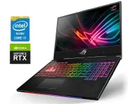 Ігровий ноутбук Б-клас Asus ROG Strix Scar II GL504GW / 15.6" (1920x1080) IPS / Intel Core i7-8750H (6 (12) ядер по 2.2 - 4.1 GHz) / 16 GB DDR4 / 512 GB SSD / nVidia GeForce RTX 2070, 8 GB GDDR6, 256-bit / WebCam б/в