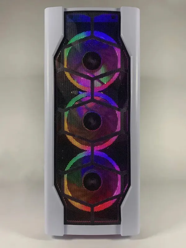 Ігровий ПК 1STPlayer DK-D4 / AMD Ryzen 5 5500 (6 (12) ядер по 3.6 - 4.2 GHz) / 16 GB DDR4 / 128 GB SSD + 1000 GB HDD / AMD Radeon RX 580 2048SP, 8 GB GDDR5, 256-bit / 500 W / ASRock A520M-HVS б/в - зображення 3