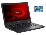 Ультрабук Fujitsu LifeBook E548 / 14" (1920x1080) IPS / Intel Core i5-8350U (4 (8) ядра по 1.7 - 3.6 GHz) / 8 GB DDR4 / 256 GB SSD / Intel UHD Graphics 620 / WebCam / Win 10 Pro б/в