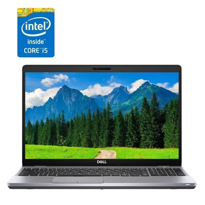 Ультрабук Dell Latitude 5511 / 15.6" (1920x1080) IPS / Intel Core i5-10400H (4 (8) ядра по 2.6 - 4.6 GHz) / 16 GB DDR4 / 400 GB SSD / Intel UHD Graphics / WebCam б/в - зображення 1