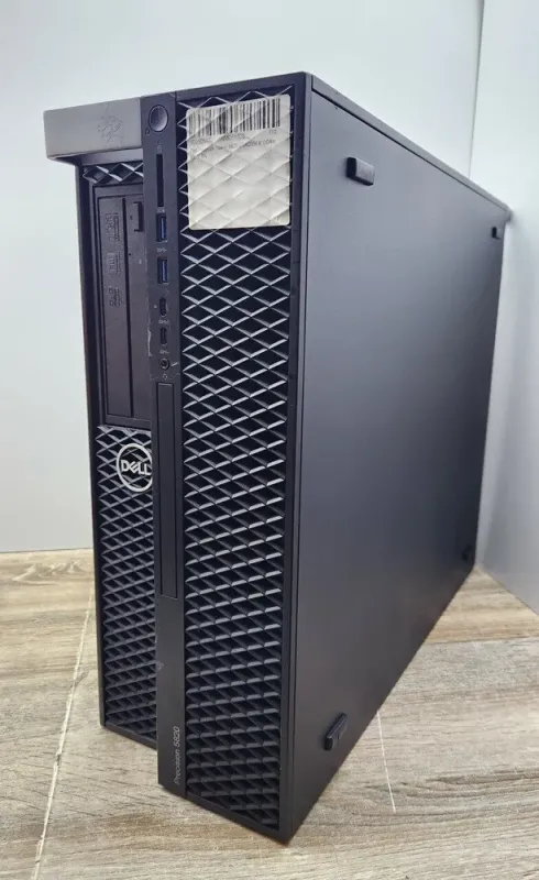 Робоча станція Dell Precision 5820 Tower / Intel Xeon W-2123 (4 (8) ядра по 3.6 - 3.9 GHz) / 64 GB DDR4 / 512 GB SSD M.2 / nVidia Quadro K6000, 12 GB GDDR5, 384-bit / DVD-ROM б/в - зображення 2