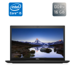 Ультрабук Dell Latitude 7480 / 14" (1366x768) TN / Intel Core i5-7300U (2 (4) ядра по 2.6 - 3.5 GHz) / 16 GB DDR4 / 256 GB SSD / Intel HD Graphics 620 / WebCam / Windows 10 б/в