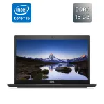 Ультрабук Dell Latitude 7480 / 14" (1366x768) TN / Intel Core i5-7300U (2 (4) ядра по 2.6 - 3.5 GHz) / 16 GB DDR4 / 256 GB SSD / Intel HD Graphics 620 / WebCam / Windows 10 б/в