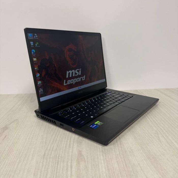 Ігровий ноутбук MSI GP66 Leopard 11UH / 15,6" (1920x1080) IPS / Intel Core i7-11800H (8 (16) ядер по 1,9 - 4,6 ГГц) / 16 ГБ DDR4 / 512 ГБ SSD / nVidia GeForce RTX 3080, 8 ГБ GDDR6, 256-біт / Веб-камера б/в - зображення 5