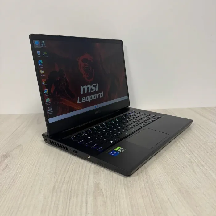 Ігровий ноутбук MSI GP66 Leopard 11UH / 15,6" (1920x1080) IPS / Intel Core i7-11800H (8 (16) ядер по 1,9 - 4,6 ГГц) / 16 ГБ DDR4 / 512 ГБ SSD / nVidia GeForce RTX 3080, 8 ГБ GDDR6, 256-біт / Веб-камера б/в - зображення 5