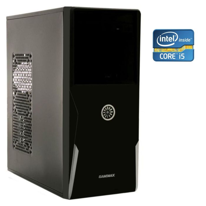 ПК GameMax Tower / Intel Core i5-4570S (4 ядра по 2.9 - 3.6 GHz) / 8 GB DDR3 / 240 GB SSD / Intel HD Graphics 4600 / 350W б/в - зображення 1