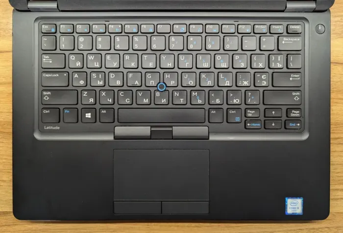 Ультрабук Dell Latitude 5480 / 14" (1366x768) TN / Intel Core i5-6300U (2 (4) ядра по 2.4 - 3.0 GHz) / 8 GB DDR4 / 256 GB SSD / Intel HD Graphics 520 / WebCam / HDMI / Windows 10 б/в - зображення 3