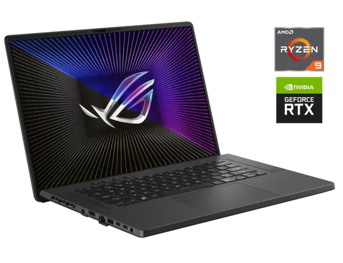 Ігровий ноутбук Asus ROG Zephyrus G15 GA503QR / 15.6" (2560x1440) IPS / AMD Ryzen 9 5900HS (8 (16) ядер по 3.0 - 4.6 GHz) / 16 GB DDR4 / 1000 GB SSD / nVidia GeForce RTX 3070, 8 GB GDDR6, 256-bit / WebCam б/в - зображення 1