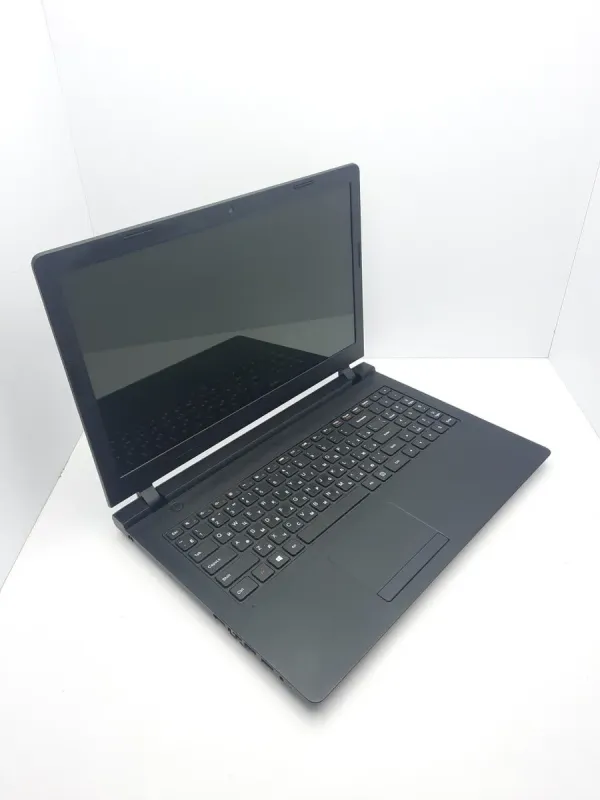 Ноутбук Lenovo Ideapad 100-15 / 15.6" (1366x768) TN / Intel Celeron N2840 (2 ядра по 2.16 - 2.58 GHz) / 4 GB DDR3 / 120 GB SSD / Intel HD Graphics / WebCam б/в - зображення 2