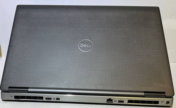 Мобільна робоча станція Dell Precision 7740 / 17,3" (1920x1080) IPS / Intel Core i7-9750H (6 (12) ядер по 2,6 - 4,5 ГГц) / 32 ГБ DDR4 / 256 ГБ SSD + 256 ГБ SSD / nVidia Quadro RTX 4000, 8 ГБ GDDR6, 256-біт / WebCam б/в - изображение 6