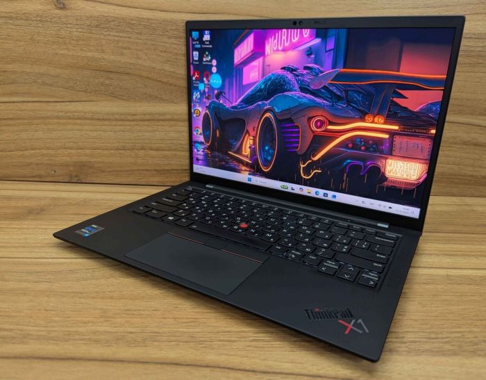 Ультрабук Lenovo ThinkPad X1 Carbon Gen9 / 14" (1920x1080) IPS / Intel Core i7-1185G7 (4 (8) ядра по 3.0 - 4.8 GHz) / 16 GB DDR4 / 512 GB SSD / Intel Iris Xe Graphics / WebCam / Windows 11 б/в - изображение 5